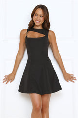 Glow Theory Mini Dress Black
