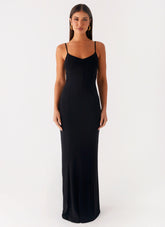 Serene Escape Maxi Dress - Black