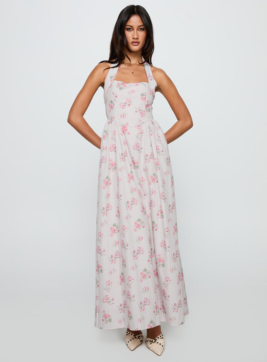 Sunfields Halter Maxi Dress Multi