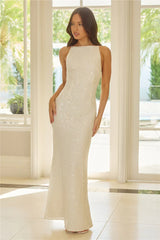 Tidepool Dreams Maxi Dress Cream