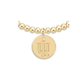 eCOLLEGIATE Classic Gold 3mm Bracelet - Indiana University