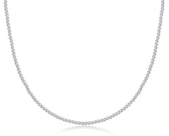 Choker Beaded - Classic Sterling 2mm