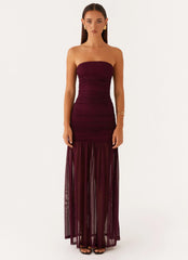 Savaya Maxi Dress - Mulberry