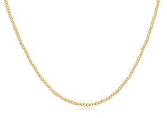Choker Beaded - Classic Gold 2mm