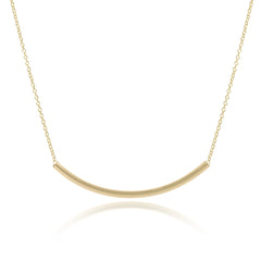 egirl 14" Necklace Gold - Bliss Bar Small Gold