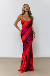 Ember Kiss Maxi Dress Multi