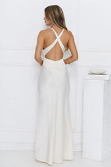 Simply Sophisticated Maxi Dress Ivory