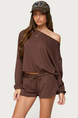 Kordelia Off Shoulder Sweatshirt