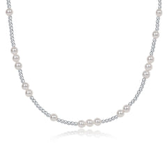 Choker Hope Unwritten Sterling - 4mm Pearl
