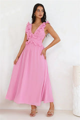 Light Embrace Maxi Dress Pink