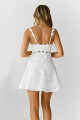 Pinky Promises Mini Dress White