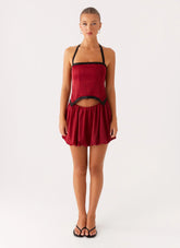 Pacific Mini Dress - Red