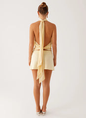 Willow Chiffon Top - Yellow