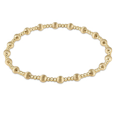 Dignity Sincerity Gold 4mm Bracelet