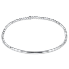 Bliss Bar Sterling 2mm Bracelet