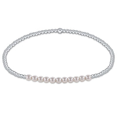Bliss Pearl 3mm Sterling Bracelet