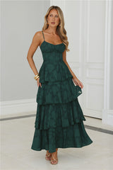 Thriving Now Maxi Dress Green