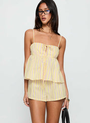 Solaris Cotton Relaxed Set Yellow
