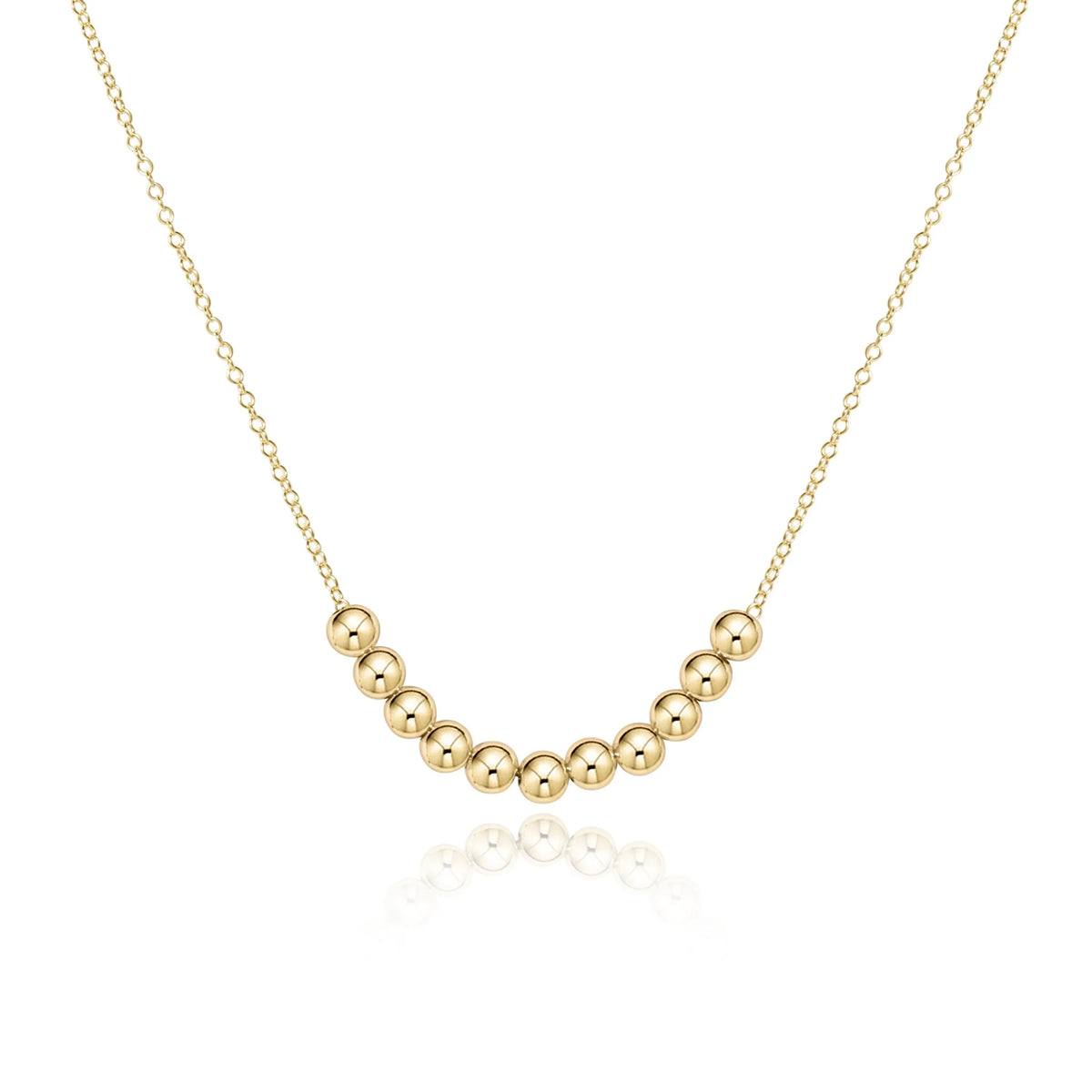 16" Necklace Gold - Beaded Bliss Gold