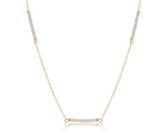 15" Choker Simplicity Chain Gold - Hope Bliss - Silky White