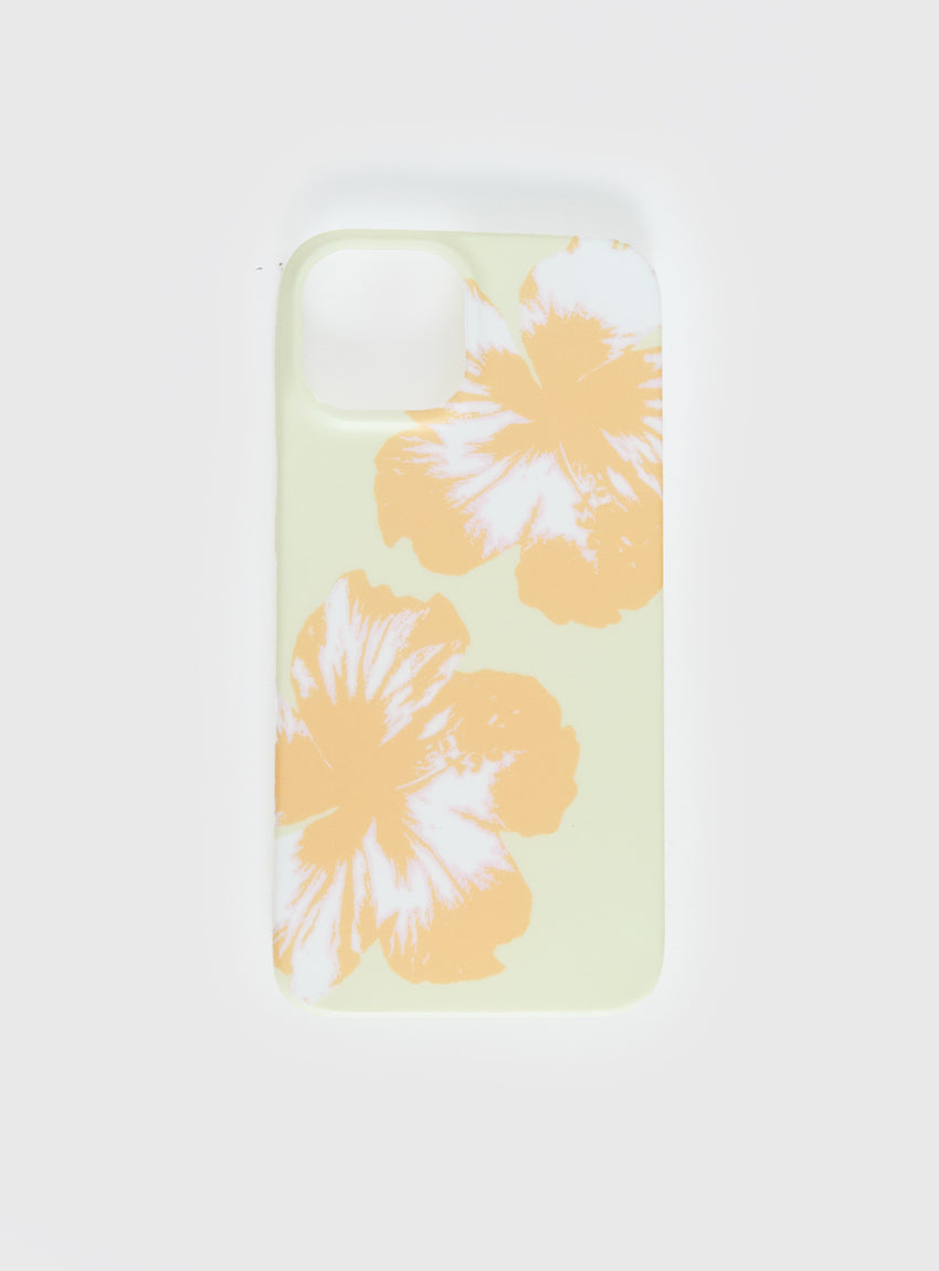 Shelly Beach iPhone Case Yellow