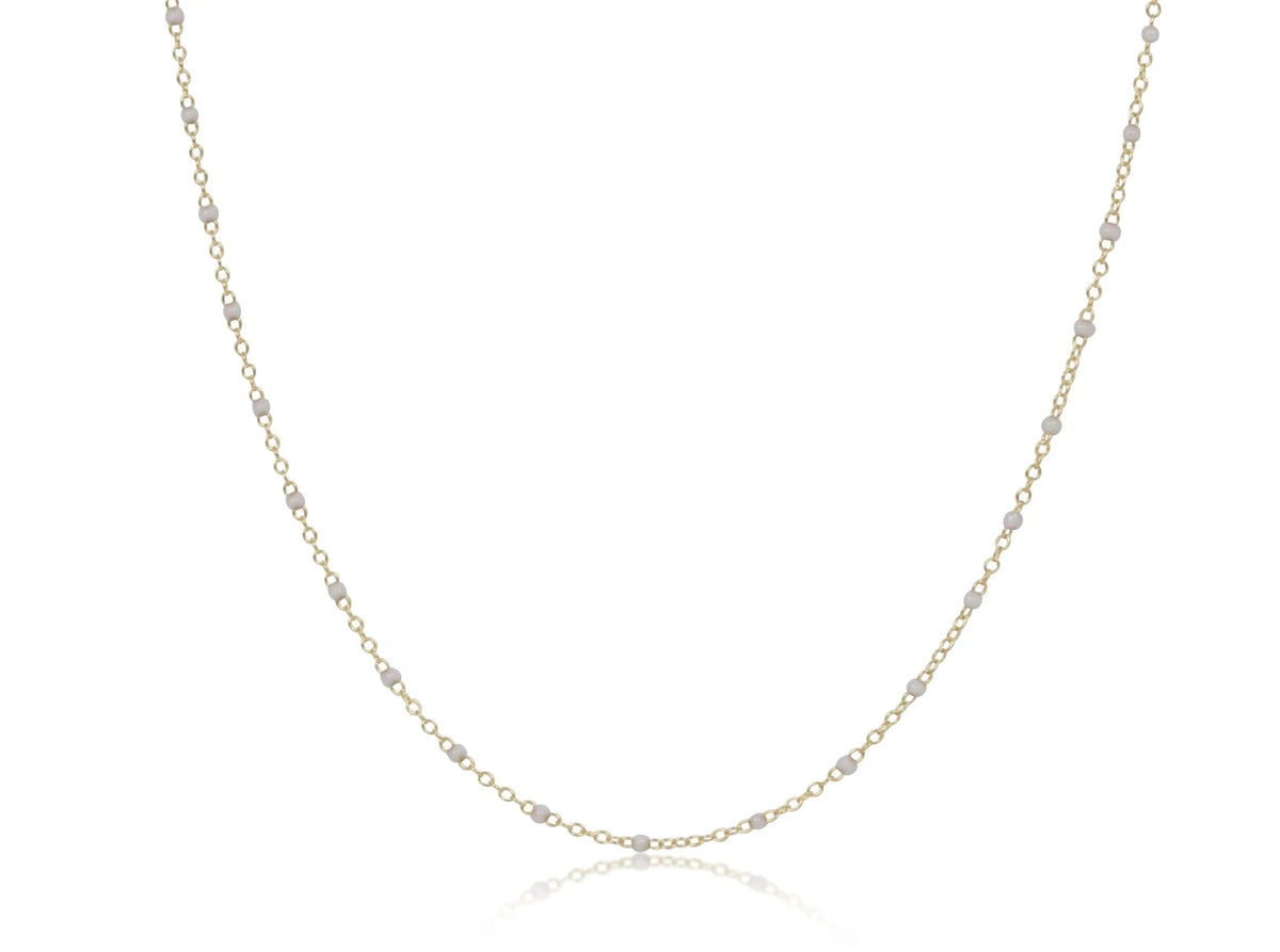 Choker Simplicity Chain Gold - Pearl 2mm