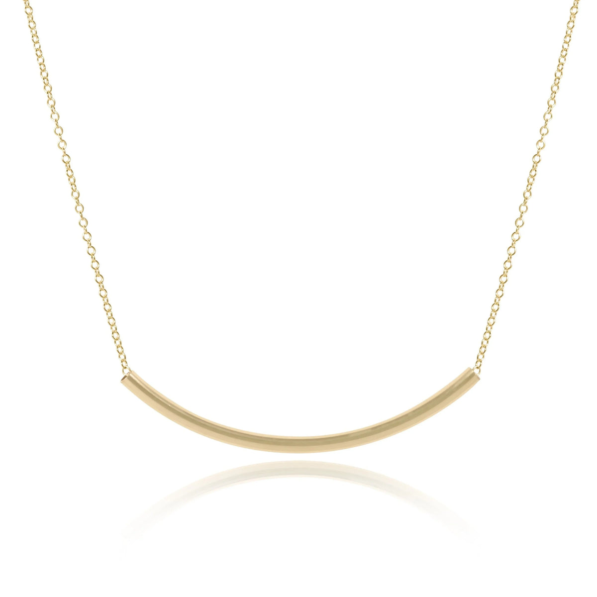 egirl 14" Necklace Gold - Bliss Bar Small Gold