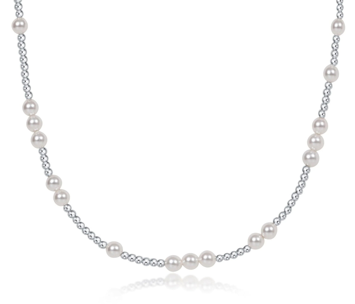 Choker Hope Unwritten Sterling - 4mm Pearl
