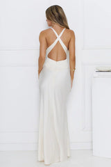 Simply Sophisticated Maxi Dress Ivory