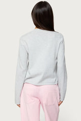Jenie Split Front Knit Cardigan