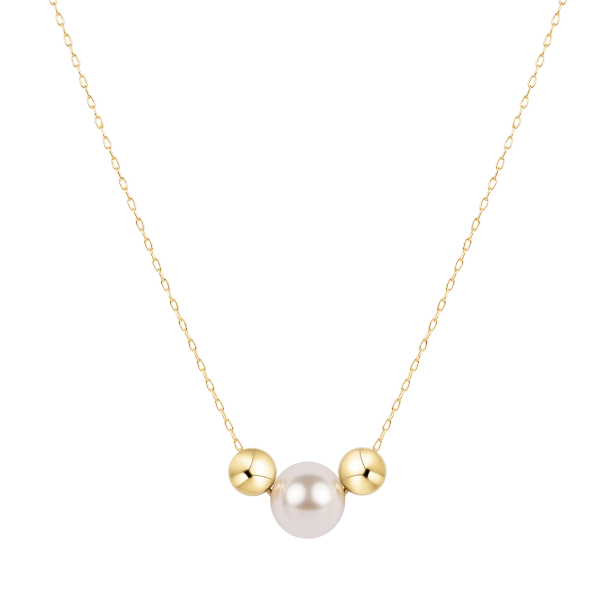 egirl 14" Necklace Gold - Purpose Pearl