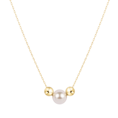 egirl 14" Necklace Gold - Purpose Pearl