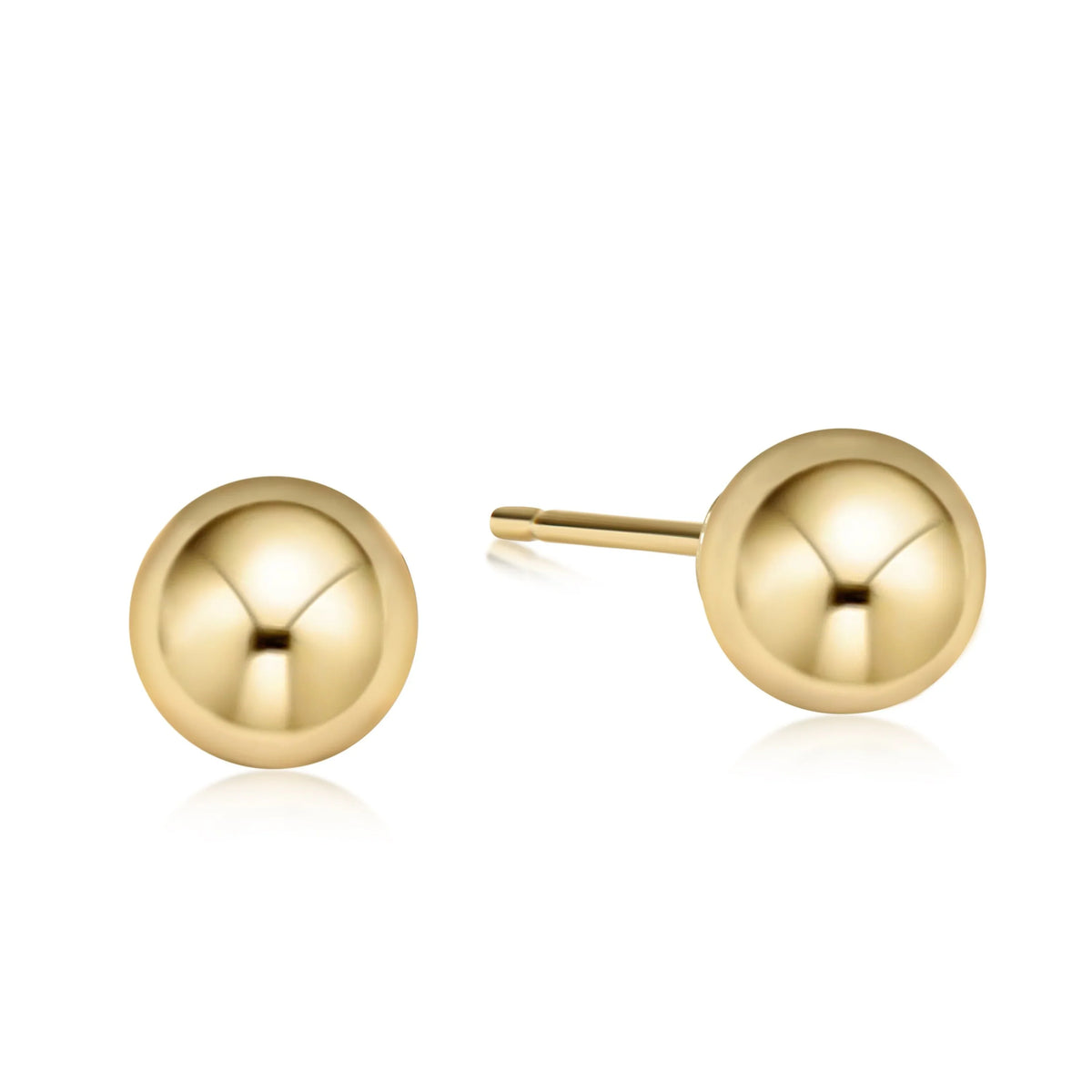 Classic 10mm Ball Studs - Gold