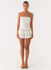Kimia Mini Dress - White