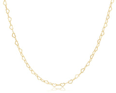 Choker Love Chain - Gold