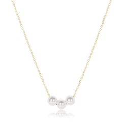 egirl 14" Necklace Gold - Joy Pearl