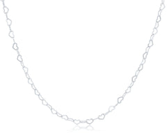 Choker Love Chain - Sterling