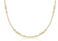 Choker Beaded - Hope Unwritten Gold 4mm