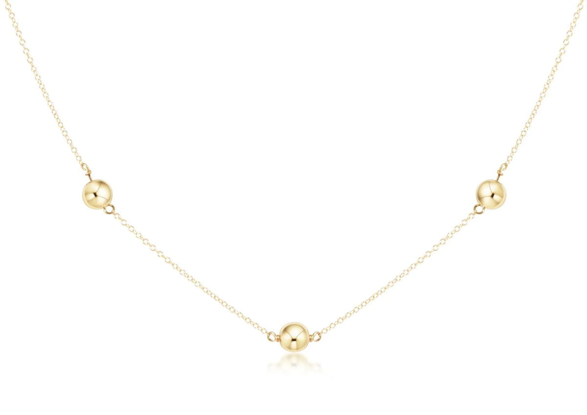 15" Choker Simplicity Chain Gold - Classic Gold 6mm