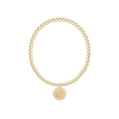 eCOLLEGIATE Classic Gold 3mm Bracelet - FSU
