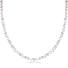 Choker Beaded - Classic Pearl 4mm