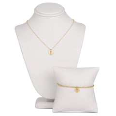 Classic Gold 2mm Bracelet - Respect Small Gold Disc