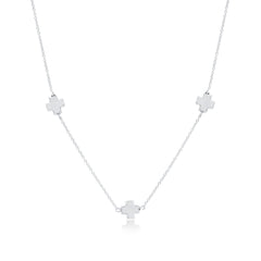 Choker Simplicity Chain Sterling - Signature Cross Sterling