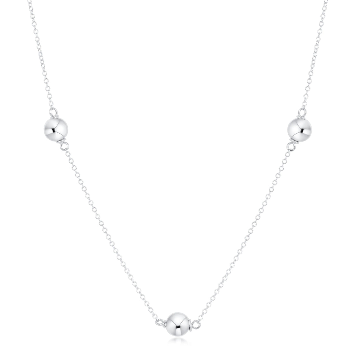 Choker Simplicity Chain Sterling - Classic Sterling 6mm