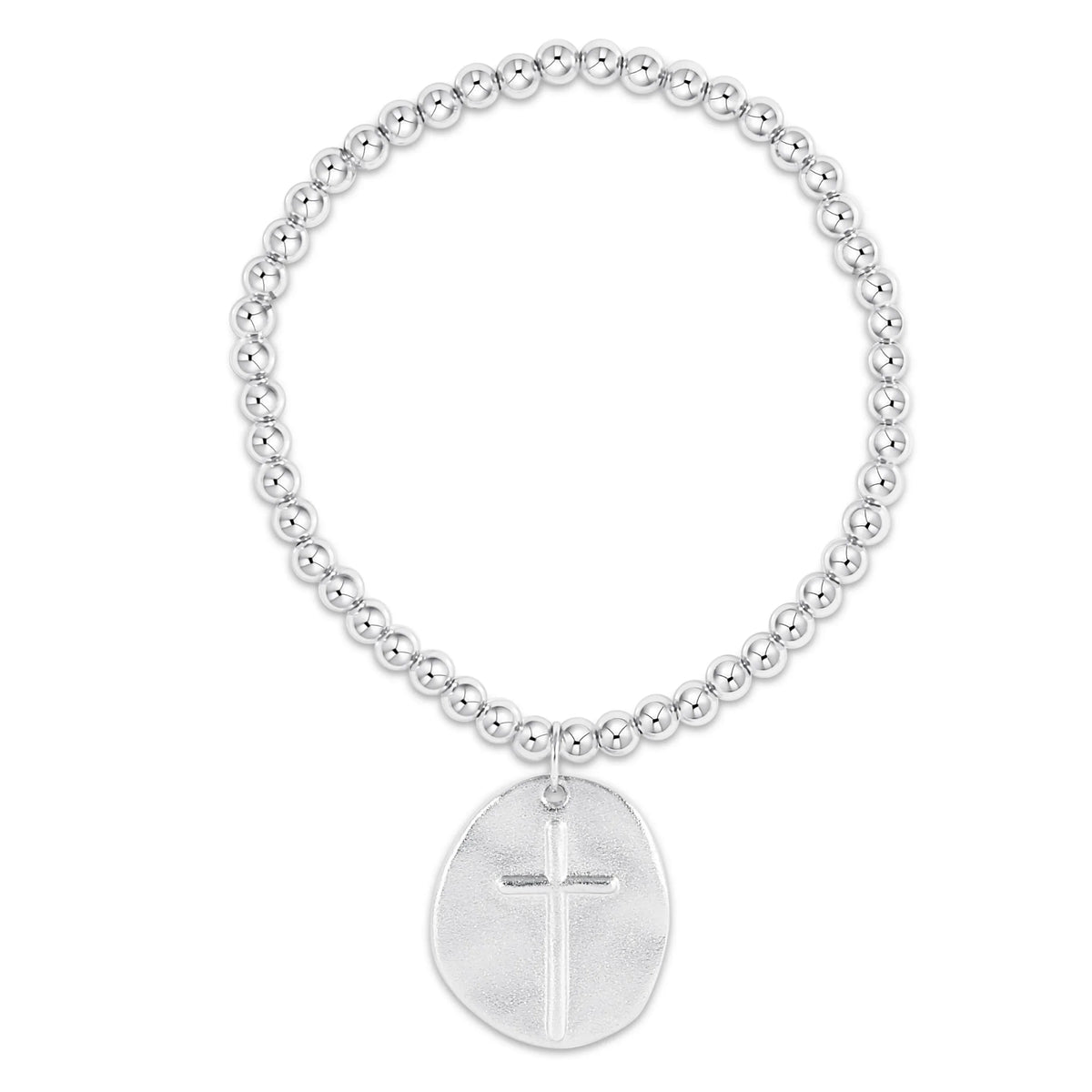 Classic Sterling 4mm Bracelet - Inspire Sterling Disc