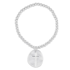 Classic Sterling 4mm Bracelet - Inspire Sterling Disc